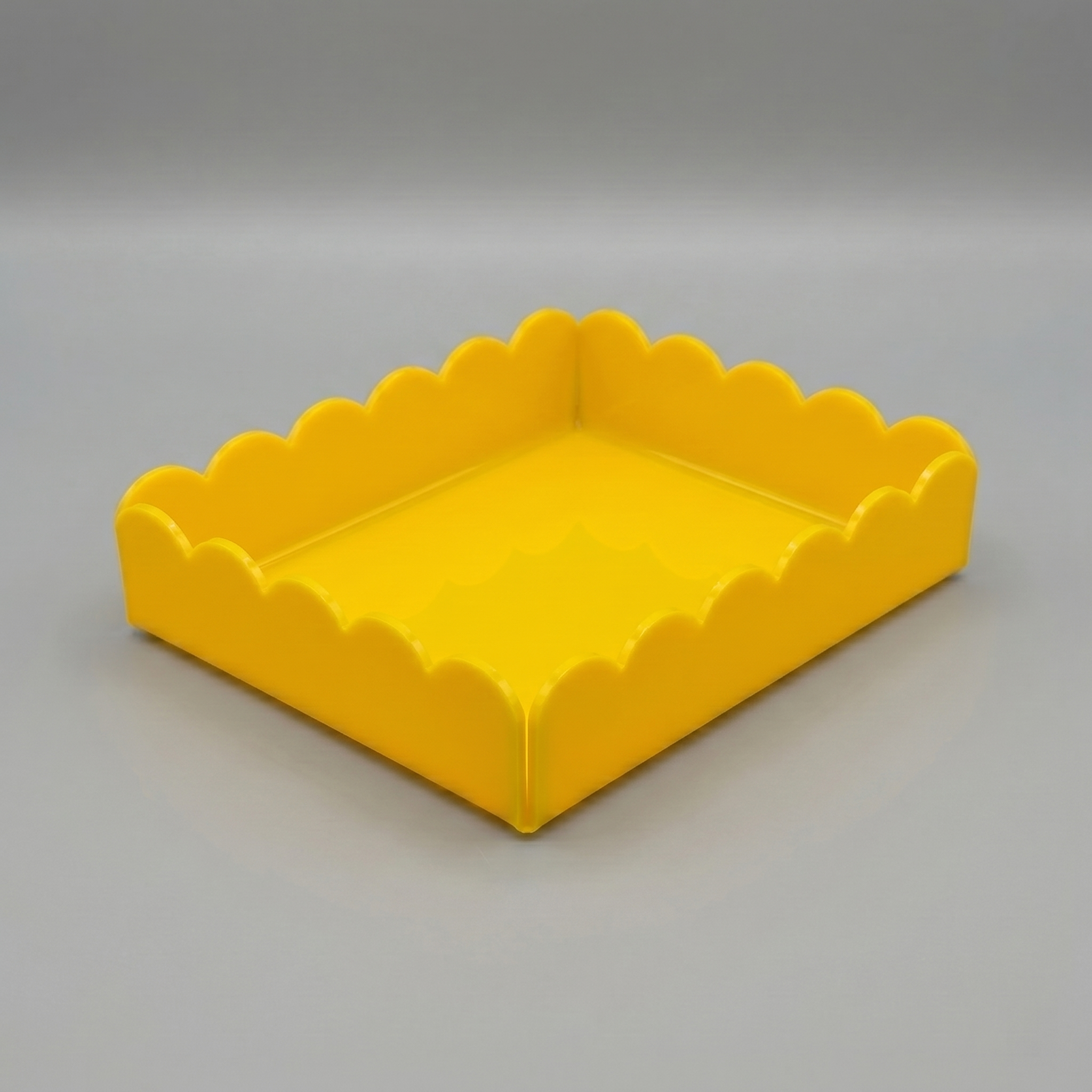 Bandeja de Acrílico | Bordes Curvos 25x20 cm