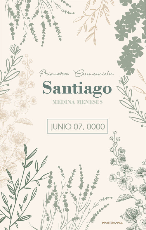 Comunion Botanico Linea Verde Sage Beige