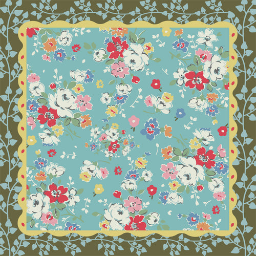 Flores sobre Celeste