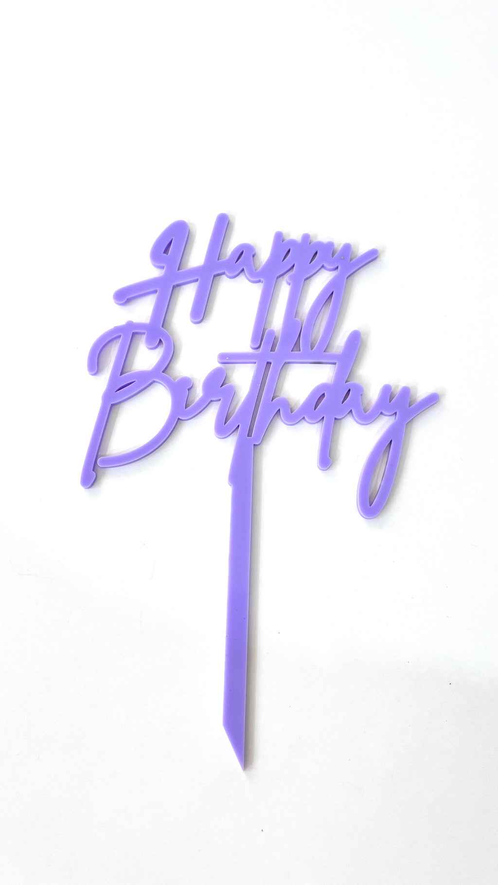 Topper para Torta | Acrílico 8 Colores