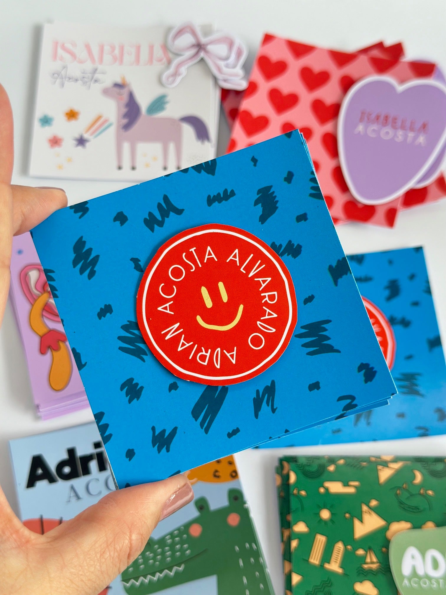 Tarjetas de Regalo Personalizadas | Acabado Relieve UV
