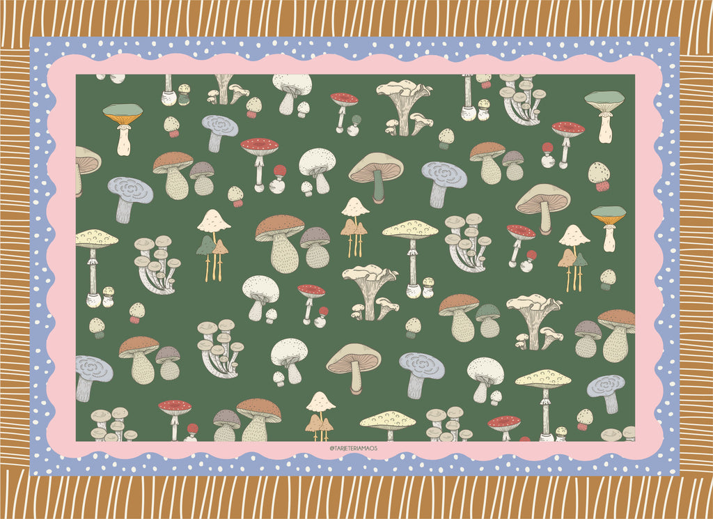 Block de Individuales de Papel | 48 Hojas, 4 Diseños